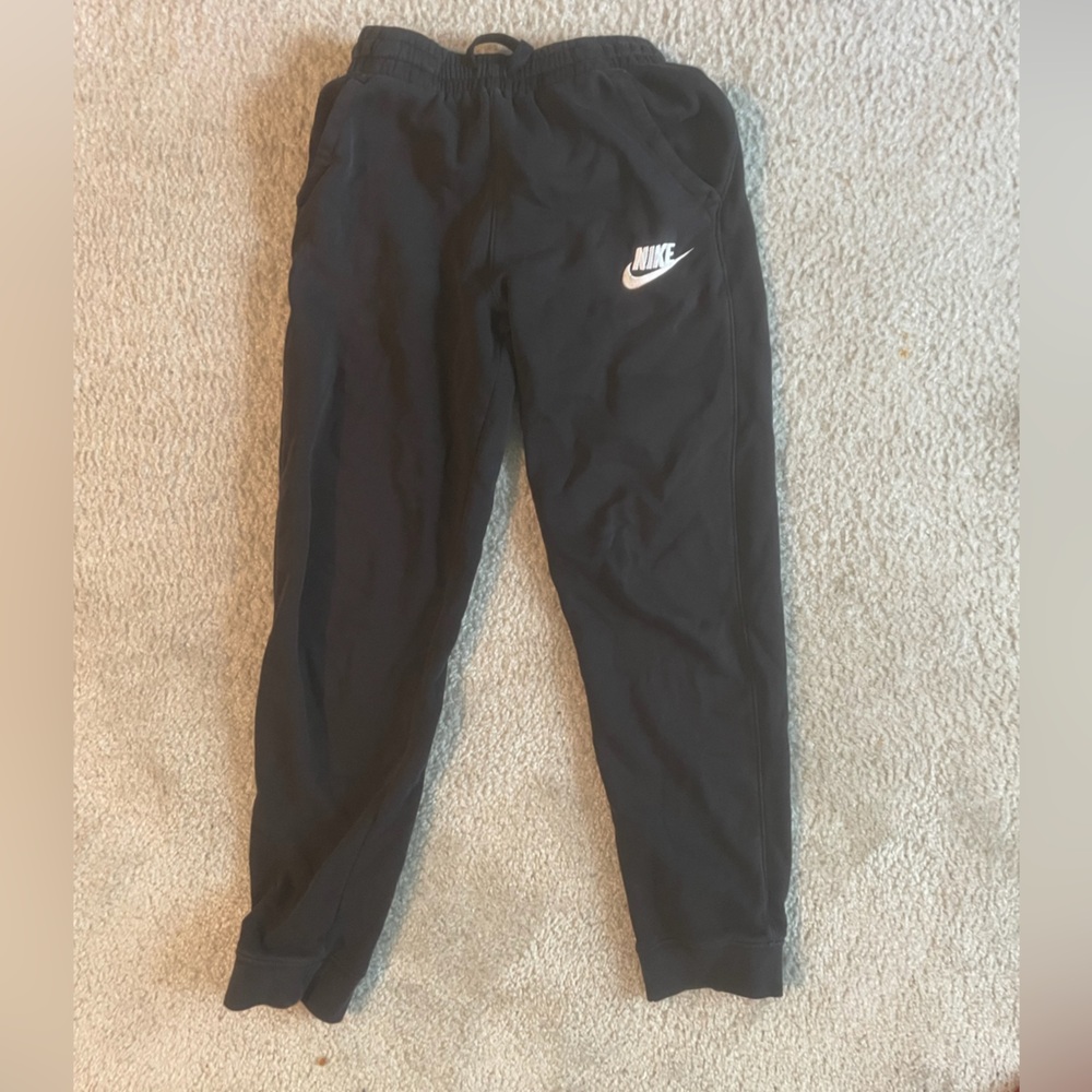 Boys Nike Black Joggers